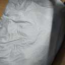 fond + found 3FT Bean Bag Chairs Giant Bean Bag Chair Cover with Wave Pattern Fur Washable Bean Bag Chairs for Adults Filled with Memory Foam for Bedroom Living Room (Grey, 3FT- 36" x 36" x 22"), Small
