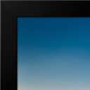 Americanflat 10x20 Picture Frame with Polished Plexiglass - Signature Collection - Gallery-Style Frames Made of Engineered Wood - Photo Frame for Wall Display - Black