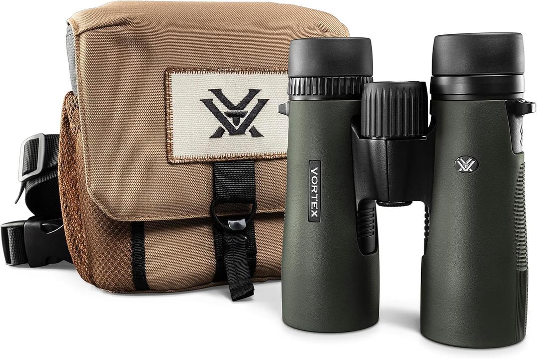 Vortex Optics Diamondback HD 10x42 Binoculars - HD Optical System, Non-slip Grip, Waterproof, Fogproof, Shockproof, Included GlassPak 