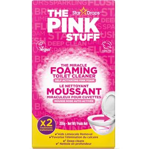 Stardrops - The Pink Stuff - The Miracle Power Foaming Toilet Cleaner - 2 Treatments - Self Activating Pink Foam Pack of 1 (7 Ounce)