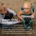 Osprey Poco Premium Child Carrier Backpack - Adjustable Travel Baby Carrier with Sunshade - Hiking Carrier for Toddlers