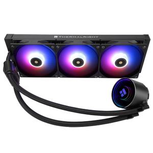 Thermalright Frozen Notte 360 Black ARGB V2 Water Cooling CPU Cooler, 360 Black CPU Cooler Specifications, 3120mm PWM Fans, S-FDB Bearings, Suitable for AMD/AM4, Intel LGA 1700/1150/1200/2011/2066