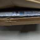 27.6"L1.6"H Bridge Threshold Ramps for Doorways, Fits 2.85.1" Wide Thresholds with Adjustable Support Bars, Non-Slip Aluminum Wheelchair Ramps for Home Steps, Sliding Door Ramp for Wheelchair