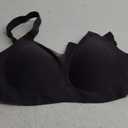 Avidlove Women's Wireless Bras Full Coverage Seamless Bra Comfortable Bralette Everyday Bras (Large, Black)