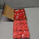 Coume 6000 Pcs Artificial Rose Petals with 120 Pcs Heart LED Tea Lights Candles Kit Rose Petals Candles Set for Romantic Night Anniversary Proposal Wedding Date Hotel(Red Light)