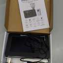 SMARTRO SC91 Projection Alarm Clock for Bedrooms with Weather Station, Wireless Indoor Outdoor Thermometer, Temperature Humidity Monitor Gauge Hygrometer