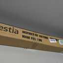 HESTIA Cordless Light Filtering Zebra Blinds, Grey, 57" W x 77" H