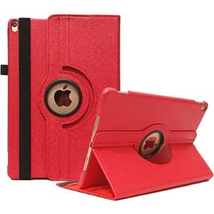 Case for iPad Air (3rd Gen) 10.5" 2019 / iPad Pro 10.5" 2017 Case,360 Degree Rotating Stand Protective Cover, Auto Sleep/Wake (red)