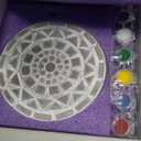 Dan&Darci Stepping Stones Painting Kit for Kids - Outdoor Crafts - Paint 5 Garden Stone - Unicorn Craft Kits for Boys, Girls Ages 6-12 - Christmas Gifts for Boy, Girl Age 6, 7, 8, 9, 10 + Year Old