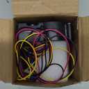 EAU63103202 Refrigerator Condenser Fan Motor Compatible with LG Kenmore Refrigerator, DC12V 1A Shaft Length: 46mm Size:75x58x25mm.