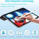 Stylus Pen for Apple Ipad Pencil for iPad 10th 9th Generation Palm Rejection with Apple Pen 2018-2025 Ipad A16 9th 8th 6th 7th Gen Mini A17 6th 5th Ipad Air 3rd/4/5th/M2/M3 Pro M4 11-12.9 inch White