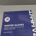 Rahhint Alpaca Wool Fingerless Gloves for Men Women Half Finger Winter Knitted Gloves for Fishing Hunting Driving Typing (Medium, Dark Grey)