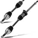 Pair(2) Front Left and Right CV Axle Shaft Assembly (FWD Only) for Ford Flex 09-14(Before 10/10/2013),Taurus 08-14(Before 01/22/2014), for Lincoln MKS 09-14(Before 01/22/2014), for MKT 10-13