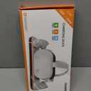 Charging Station for Meta Quest 3 and Oculus Quest 3S, VR Accessories Charging Station with LED Light for Oculus Quest 3/ 3S, Charger Stand with 2 Rechargeable Batteries, Magnetic Charging Design