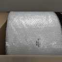 Amazon Basics Bubble Wrap for Moving, Packing, Shipping and Storage, Perforated Protective Cushioning for Fragile Items, 12-inch x 175-ft Long Roll, Small 3/16", Clear