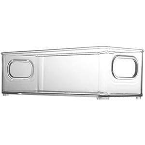 DOITOOL Refrigerator Organizer Box Transparent Storage Container for Fruits Vegetables Drinks Dry Foods Space-saving Fridge Bin for Easy Access and Maximum Organization