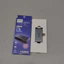 Philips USB-C Multiport Hub, with 4K HDMI Display, 10bps and 2 5Gbps USB-A Data Ports, 100 Watt Power delivery, Multi Device Connector, for Phone, Tablet or Laptop, Gray/Silver, SWL3303M/37