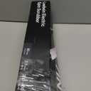 Leebein Electric Spin Scrubber, Cordless Cleaning Brush for Bathroom Shower Tub, IPX7 Waterproof Power Scrubber with 7 Brush Heads, Extendable Long Handle and 2 Speeds Scrubber for Bathtub Floor (Black)