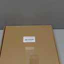 10" x 10" Double Sided Chalkboard Sign with Stand, Small Chalk Board Blackboard Wood Frame Felt Letter Board with 12 Chalk Markers and 340 Letters (White)