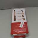 KISS Dry and Style Heat Brush, Wet to Dry Detangling and Volumizing Hot Comb, Tourmaline Ceramic Bristles, 2 Temperature Settings, Ultra Lightweight Handle, 360 Swivel Power Cord