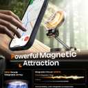 TOCOL for iPhone 17 Case with Camera Control Capture Button, Compatible with Magsafe Charger, Built-in Magnetic Ring, Translucent Matte Phone Case for iPhone 17 6.3 inch (Key Black)
