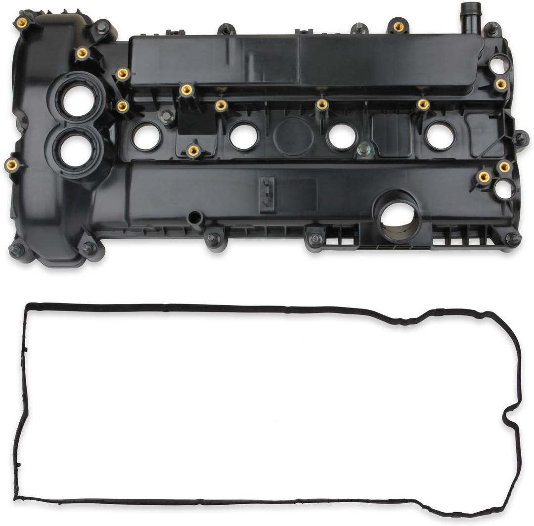 MITZONE Engine Valve Cover compatible with 2012-2018 Ford Edge Escape Explorer Focus Fusion Taurus Mkc 2.0L 2.3L