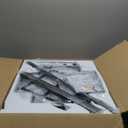 10-Light Black Chandelier, 30" Foyer Chandeliers for High Ceilings, 2-Tier Foyer Lighting Fixtures, Lantern Pendant Light Fixture Farmhouse Chandelier for Entryway Staircase Dining Room Living Room