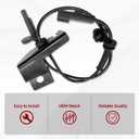 ABS Wheel Speed Sensor Front Right Replacement for Ford Fusion 2013-2019 for Lincoln MKZ 2013 2014 2015 2018 2019 ABS Sensor, Replaces ALS2596 JG9Z-2C204-A DG9Z-2C204-B