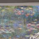 Claude Monet Large Canvas Wall Art Framed Water Lilies Vintage Classic Painting Wall Decor Green Garden Famous Artwork Print for Bedroom Living Room Office Decoration 20" x 40"