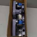 Upgraded Double Fixed Rods, Heavy-Duty Adjustable Washer Stand 18.1-24.8 with 4 Locking Wheels & 4 Strong Feet - Supports up to 660 lbs, Ideal for Washer, Dryer & Mini Fridge