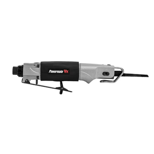 Pneumatic Tool 930 Air Body Saber Saw with 5pc 24 Teeth per Inch Saw Blades, Black, Silver