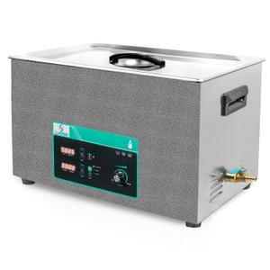 Ultrasonic Cleaner 30L, Sweep Function, 600W Power Adjustable Ultrasonic Parts Cleaner for Cleaning Carburetor, Metal Engine Parts, Gun, Oil Filter, Bike Chain, Gear, Eyewear, Watch, Jewelry