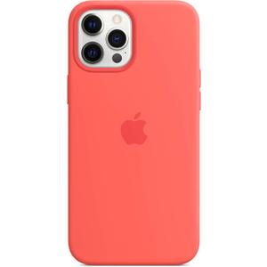 Apple iPhone 12 Pro Max Silicone Case with MagSafe - Pink Citrus