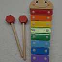 Melissa & Doug Caterpillar Xylophone Musical Toy with Wooden Mallets 15.25" x 6.5" x 1.5", Blue