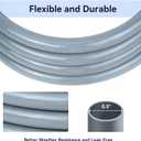 Skyflame 1/2" ID Natural Gas Conversion Hose Kit (12FT) with Quick Connect/Disconnect Fittings for BBQ, Grill, Fire pit, Pizza Oven, Patio Heater and More NG Appliance, 50K BTU