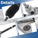 WFLNHB Pinion and Power Steering Rack Replacement for Honda CR-V 1997-2001 53601S10A03