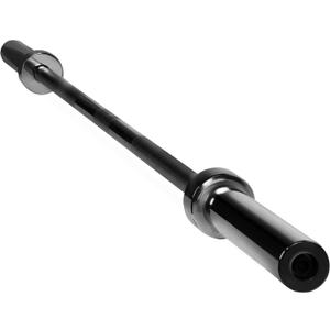 CAP Barbell 6-Foot Solid Olympic Bar, Black (2-Inch)