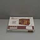 CUTEBEE Book Nook Kit - DIY Miniature House Dollhouse Kit for Adults and Teens, Booknook Tiny Japanese House Bookshelf Decor 3D Wooden Puzzle, Gifts for Family, Friends (Bach Strings)