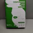 COCOYO Disposable Male Dog Wraps, Medium Size, 84 Count, Super Absorbent, Breathable, Wetness Indicator