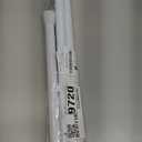 White Tension Curtain Rod for Windows 28 to 48 Inch,7/8"Small Shower Curtain Rod for Bathroom,Pressure Spring Tension Curtain Rod No Drilling for Closet Doorway Kitchen