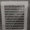 16"*22" Gable Vent,Aluminum Alloy Wall Vent Shed Vents,with Removable Strainer and 180 Degree Opening Angle.Ideal for Attic,Shed,Garage,Play House,Coop.[Inside Dimensions:13.3"w X 19.6"h]-White 1 Pack