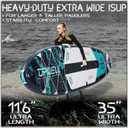 UPWELL 10'6"/11'/11'6" Inflatable Paddle Board, Stand Up Paddlboard for Youth & Adults, Stable Design, Premium SUP Accessories, Backpack, Leash, Hand Pump, Fins