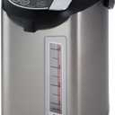 Tiger PDU-A50U-K Electric Water Boiler and Warmer, Stainless Black, 5.0-Liter (5.3 Quarts)