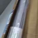 UNISHADES Light Filtering Cordless Roman Shades for Indoor Windows & French Doors, 34 1/4" W × 60" H - Light Filtering - Grey