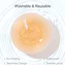 Pasties Sticky Bra Nipple Covers for Women Hypoallergenic Waterproof Reusable Silicone Bra Adhesive Bra with Box (Caramel)