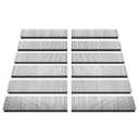 18 Gauge 1/4" Narrow Crown 304 Stainless Steel Staples 1 Inch 960 Counts for 18 GA Pneumatic or Electric Stapler or Staple Gun