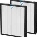 Vital 100S Replacement Filter Compatible with LEVOIT Vital 100S and Vital 100S-P Air Purifier, 3-in-1 H13 Grade True HEPA, High-Efficiency Activated Carbon Filter, Vital 100S-RF, 2 Pack White