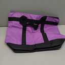 Insulated Reusable Tote Bag for Grocery Shopping for Women/Men, Pizza/Food Delivery Bag to Keep Food Cold/Hot for Uber Eats/Doordash/Grubub, Cooler bags for Travel/Beach/Picnic, Lavender (Non-Waterproof, Purple)