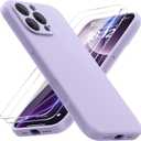 FlyReal Magnetic for iPhone 16 Pro Max Case, Compatible with MagSafe, (Integrated Silicone Camera Control Button & Camera Protection) +Screen Protectors, Microfiber Lining Case 6.9", Clove Purple
