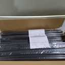 Soft Close Drawer Slides Full Extension 22 Inch Ball Bearing Drawer Slides Heavy Duty Drawer Slider Drawer Glides Side Mount Cabinet Sliders Black -10 Pairs